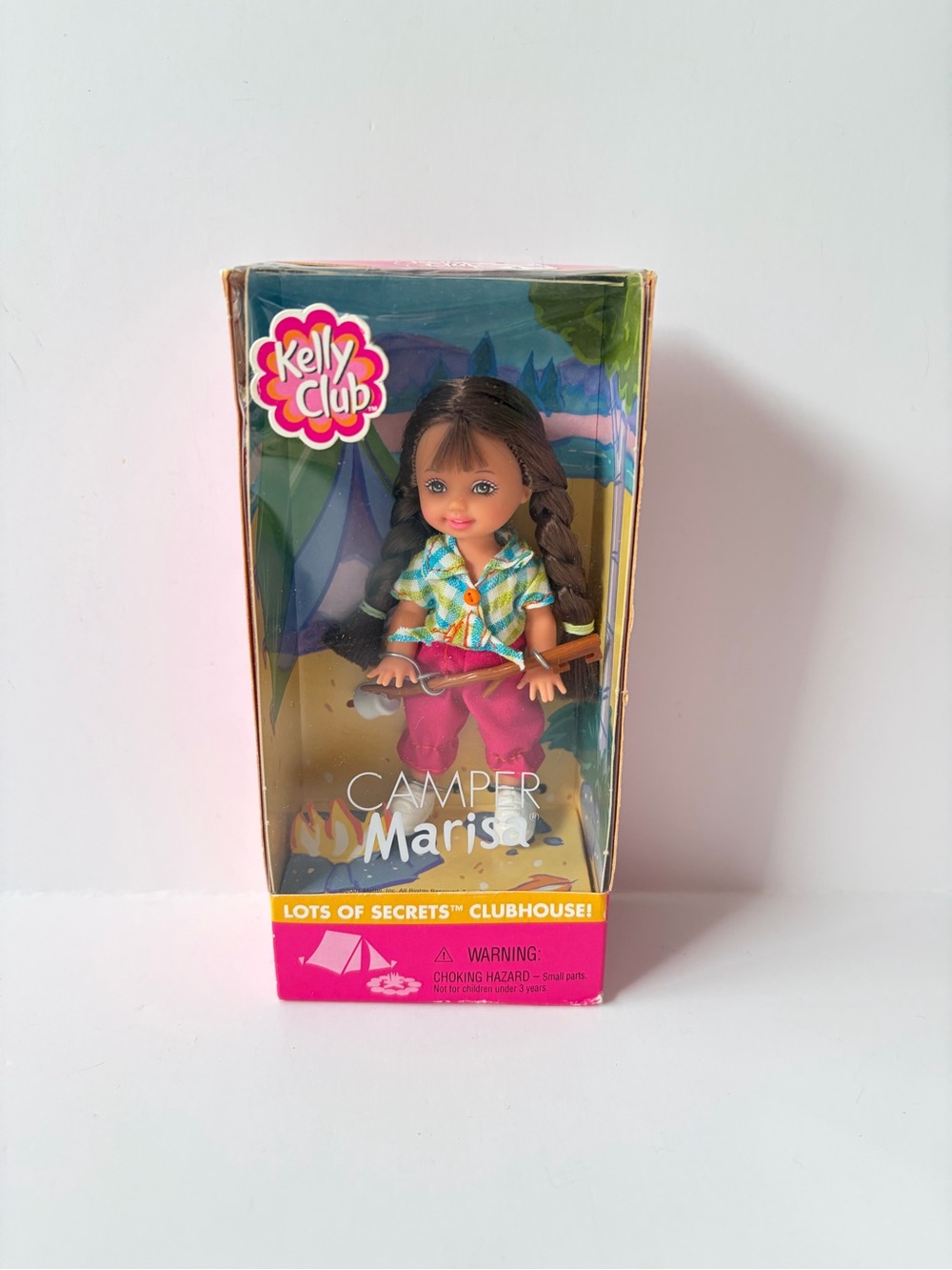 NIB Barbie Kelly Club Camper Marisa Doll
